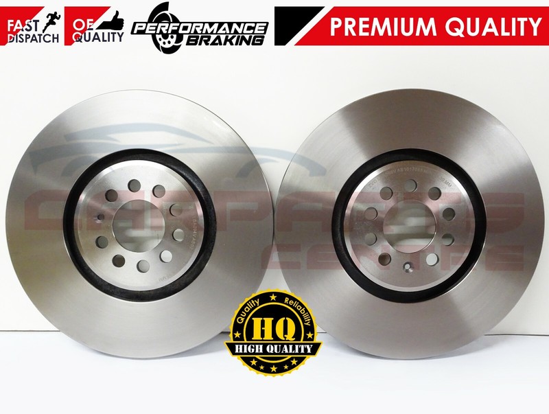 VW GOLF MK5 R32 FRONT 345MM VENTED BRAKE DISCS MINTEX PADS SET gallery