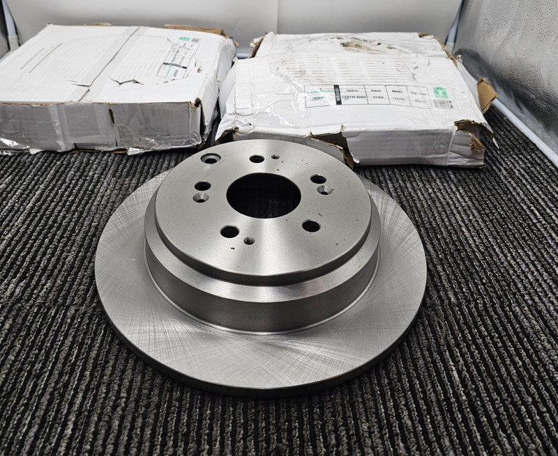 (QTY 2) AutoSpecialty JBR990 PowerStop Disc Brake Rotor Fits Honda Odyssey 05-10