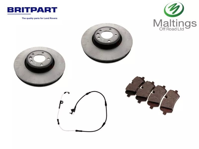 Britpart Rear Brake Discs + Pads Set 365mm Size 20 Fits Discovery 5 2018 –