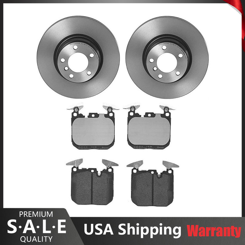 Brembo Front Brake Kit Low-Met Pads 330mm Disc Rotors for BMW F32 F33 F36 2.0 L4
