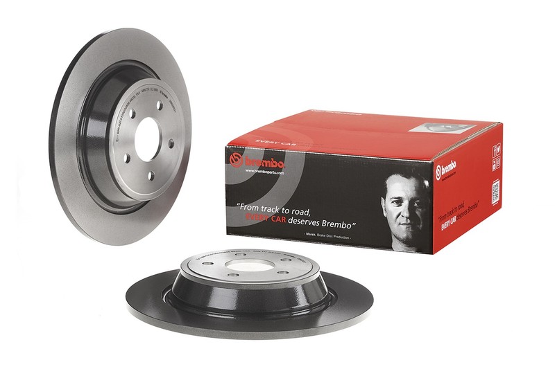 Brembo Rear Left or Right 316mm Disc Brake Rotor For Edge Escape Fusion MKC MKZ