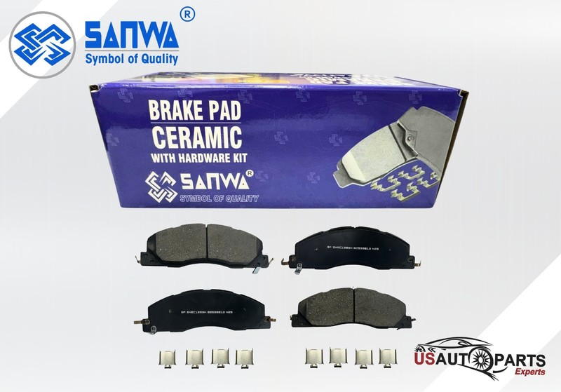 FRONT BRAKE ROTOR VENTED GEOMET D&S &CERAMIC PAD KIT FOR RAM 2500 3500 2009-2018 gallery