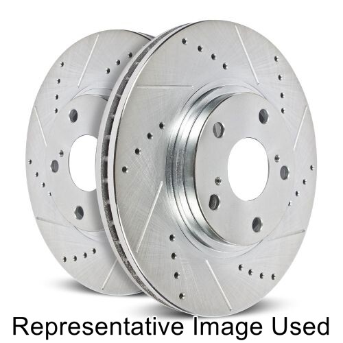 Power Stop AR-8382XPR Evolution Drilled Slotted/Plated Brake Rotor Pair