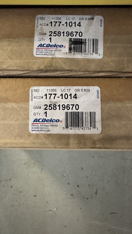 177-1014 AC Delco Brake Disc Front Driver or Passenger Side for Chevy Right Left