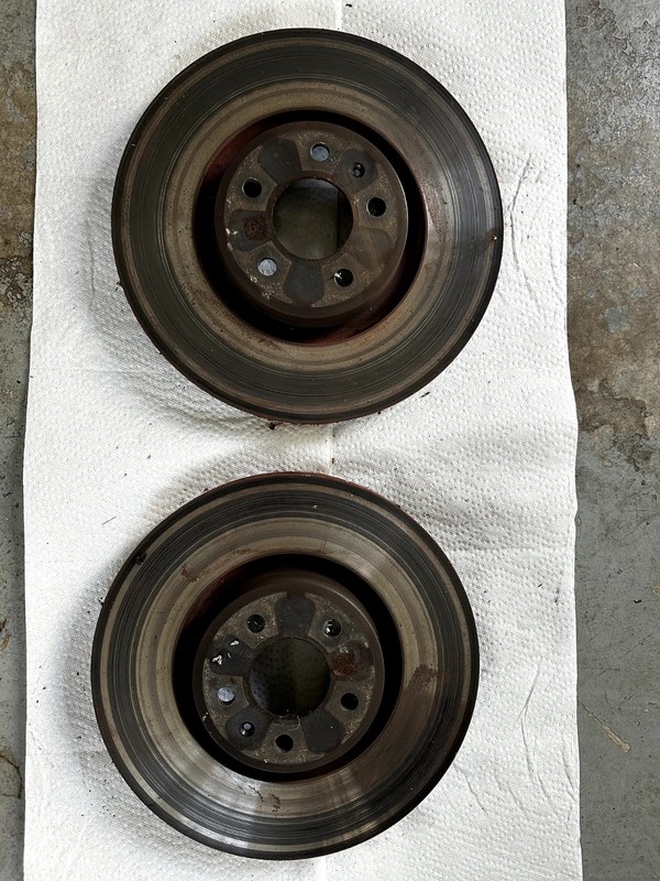 Audi S4 S5 B9 Front Disc Rotors Set of 2 2017 – 2021 OEM – 17k miles