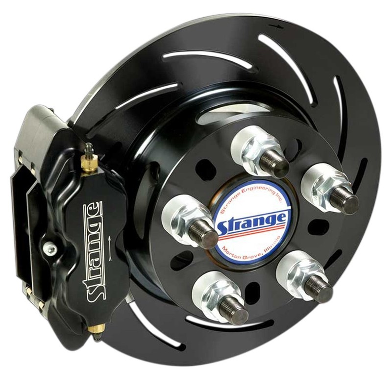 STRANGE Rear Disc Brake Kit Ford Late Big Style w/Hrd Pad B1706WCM