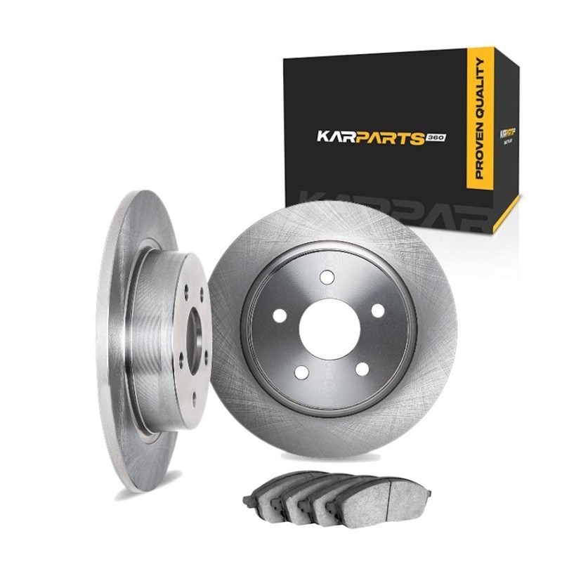 For Mercedes-Benz CL65 AMG 2005 2006 Brake Set | Plain Rotor Style | Vented