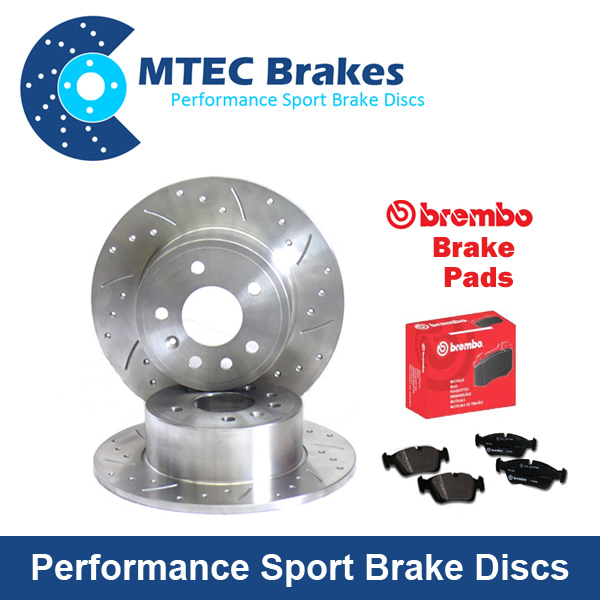 BMW Z3 1.8 Roadster E36 E37 99-01 Front Brake Discs & Brembo Brake Pads 286mm