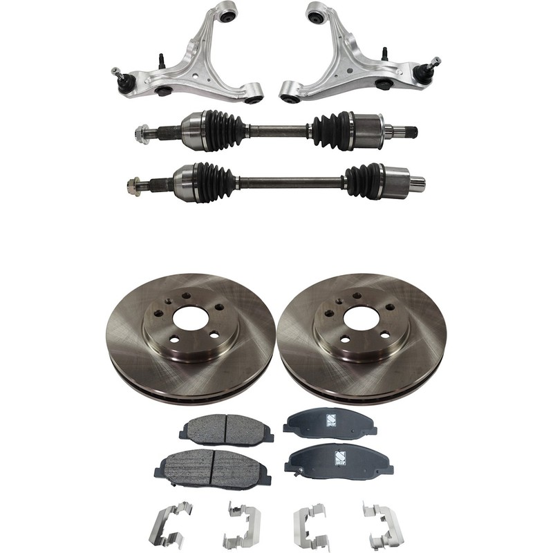 Control Arm Kit For 2008-2014 Cadillac CTS Front Left and Right Lower AWD