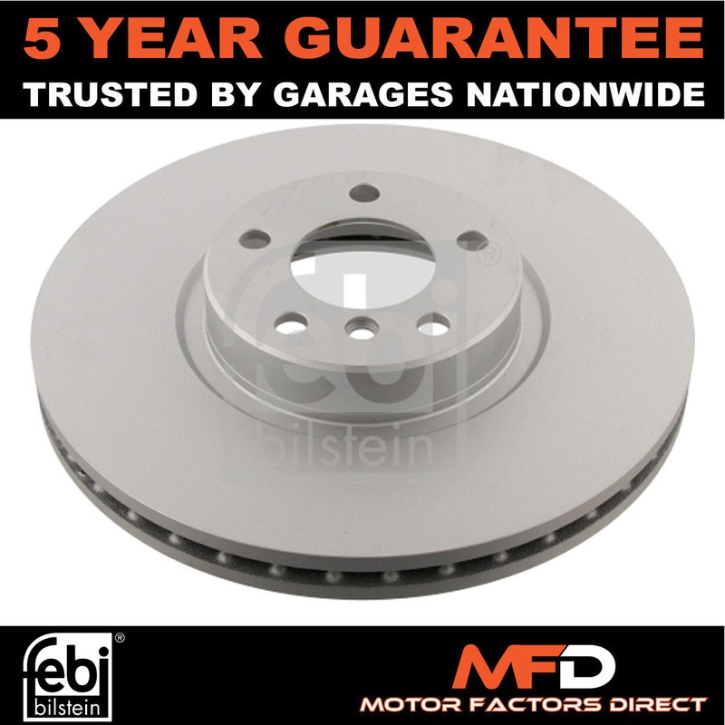 Fits BMW X5 2006-2018 X6 2007-2019 2.0 3.0 D 4.8 Febi Front 1x Brake Disc