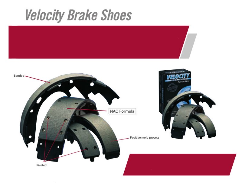 NB647 REAR Bonded Parking Brake Shoe Fits 91-02 GMC C3500HD gallery