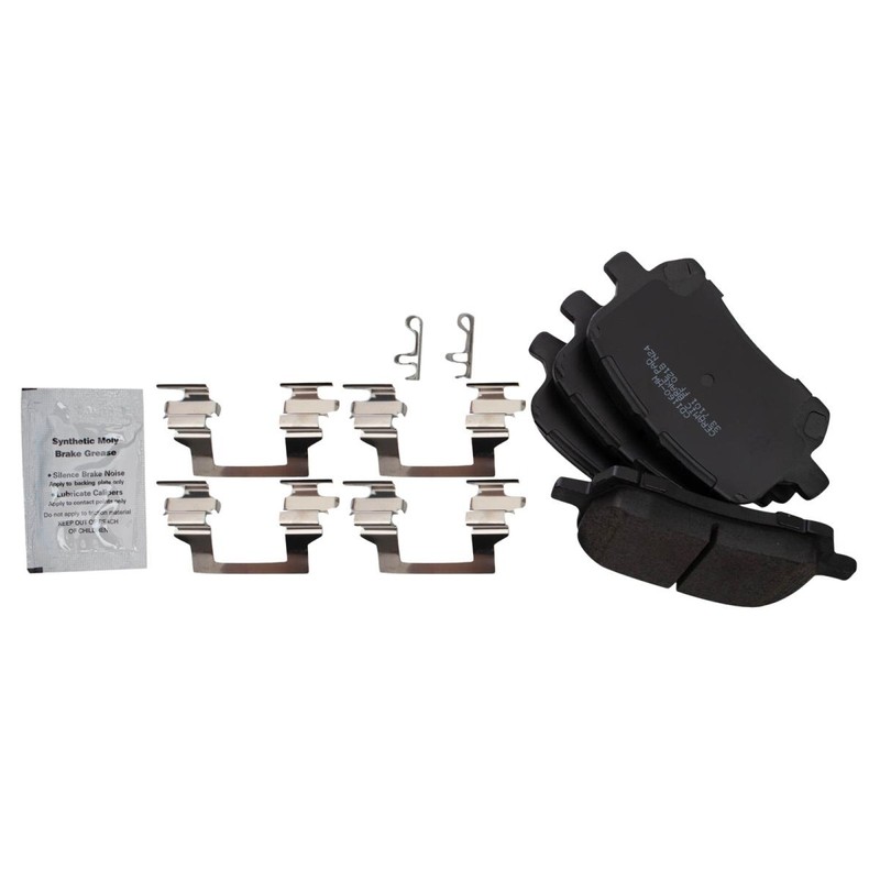 Front Brake Rotor & Ceramic Brake Pad Kit w/Chemicals for Malibu J67 gallery