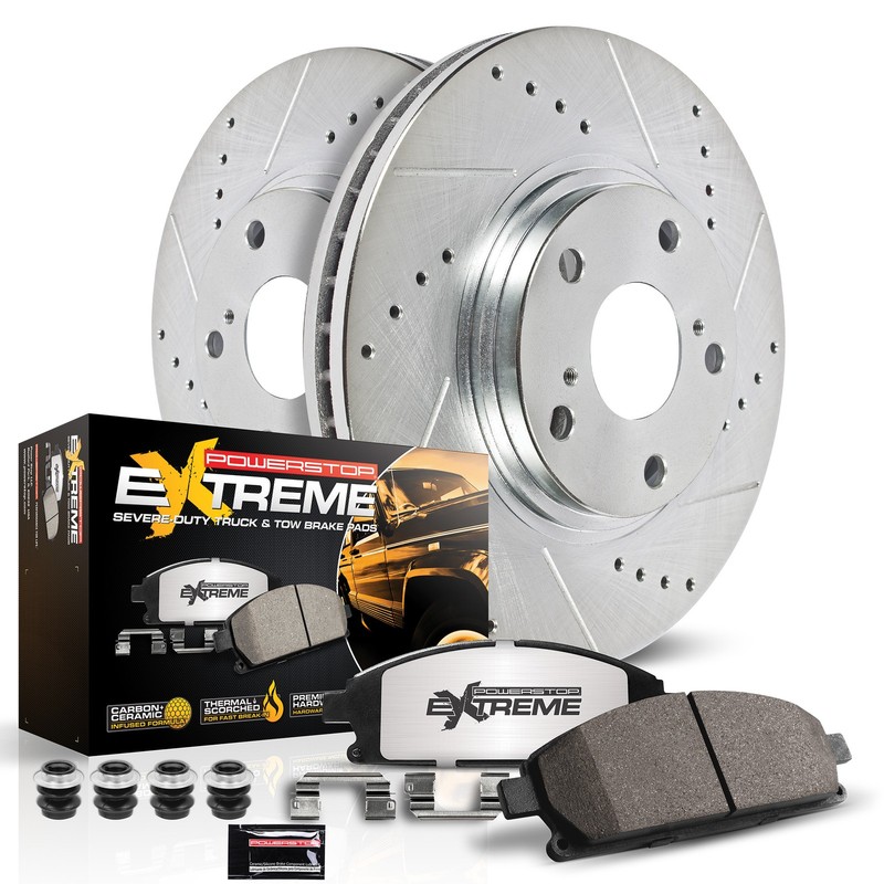 Power Stop for 10-12 Ford F-450 Super Duty Front Z36 Truck & Tow Brake Kit gallery