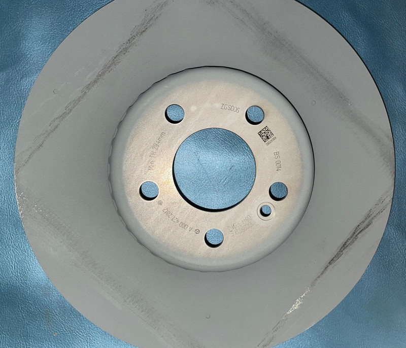 Mercedes-Benz Front Brake Disc Rotor(X2)- 000-421-28-12 -For E300, GLC300 & More gallery