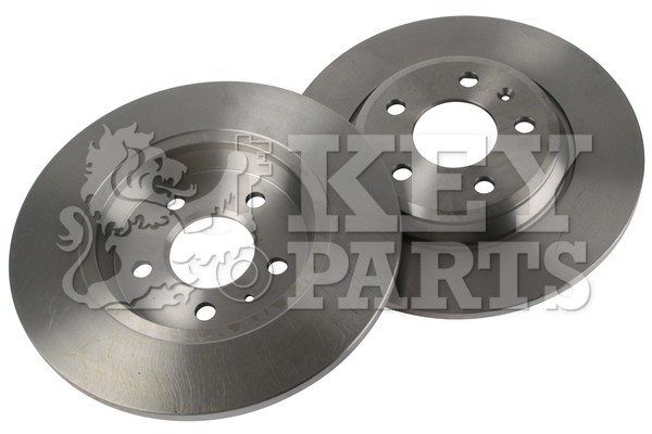 2x Brake Discs Pair Solid fits AUDI A5 8F, 8T3, 8TA 3.2 Rear 07 to 12 CALA 300mm gallery