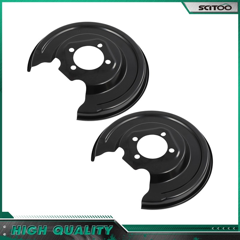 Rear LH & RH Side Brake Backing Plates for Toyota Prius 47881-12071 47882-12071 gallery