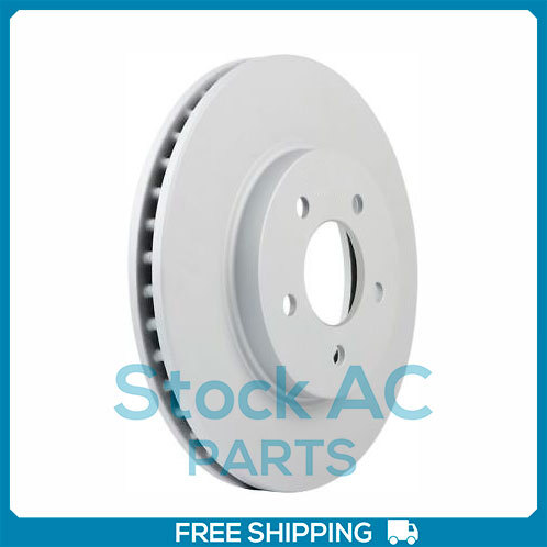 New Rear Coated Solid Disc Brake Rotor Fits Dodge Journey, Ram C/V