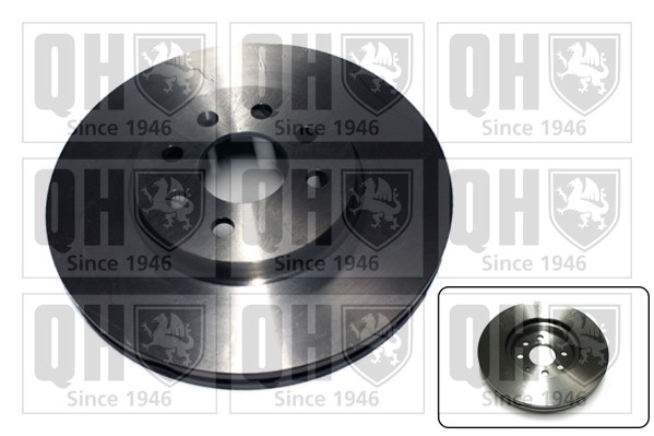2x Brake Discs Pair Vented fits OPEL COMBO 1.7D Front 2001 on 280mm Set QH New gallery