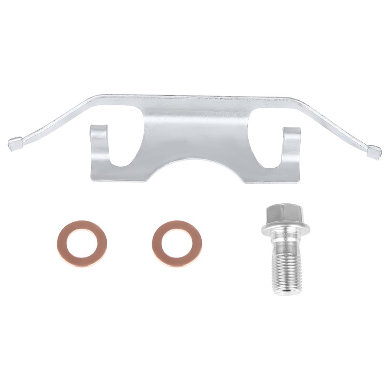 Rear Brake Calipers With Bracket Left For 2011-2018 Dodge Durango Zinc Plated gallery