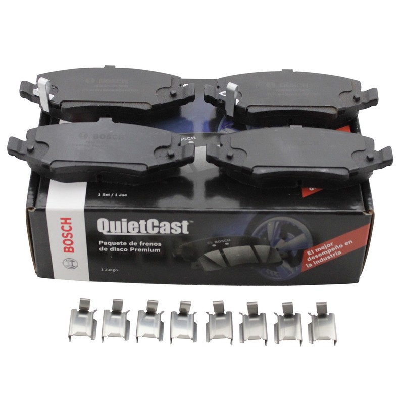 DuraGo Rear Rotors Bosch QuietCast Semi-Met Disc Brake Pad Kit For Nitro Liberty gallery