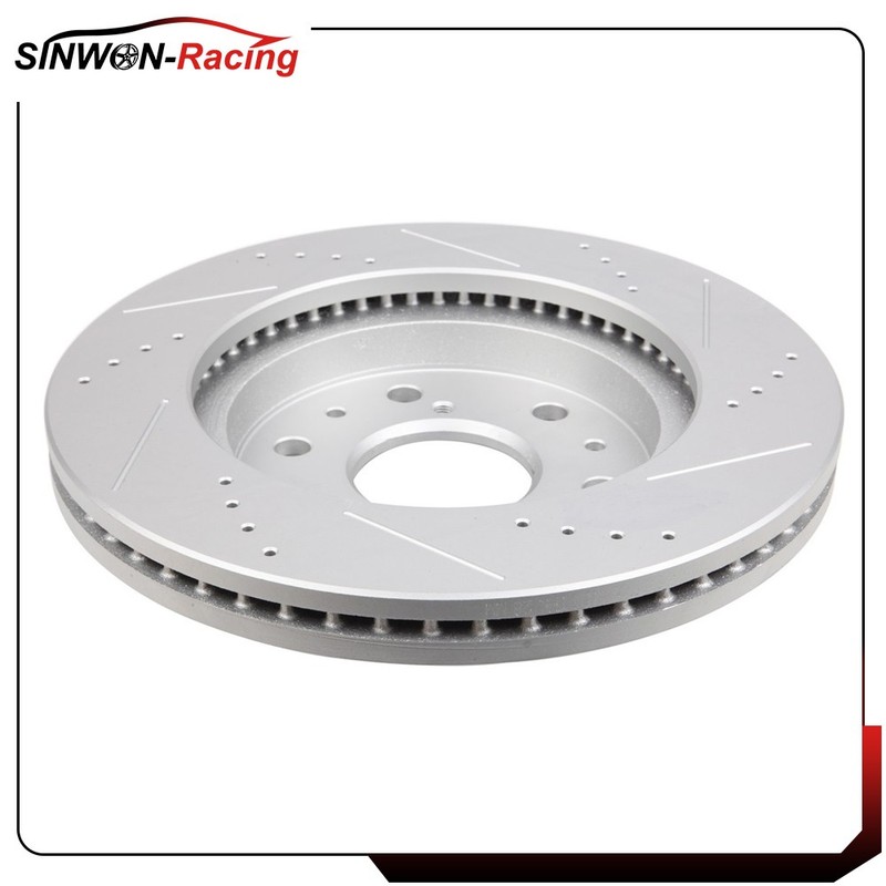 FRONT Rear Drill Slott Brake Discs For CHEVROLET SUBURBAN 1500 2007 - 2014 gallery