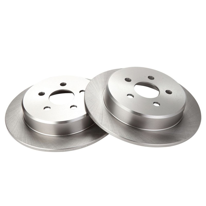 TRQ Disc Brake Rotors Rear Pair Set for Chrysler Dodge Plymouth New gallery
