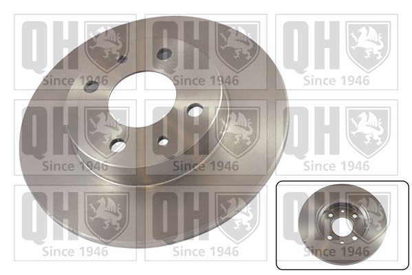 2x Brake Discs Pair Solid fits FIAT SEICENTO 187 Front 9 1.1 97 to 10 241mm Set gallery
