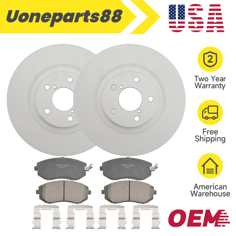 11.54” Front Rotors Brake Pads for Subaru Outback Forester Legacy Baja Impreza