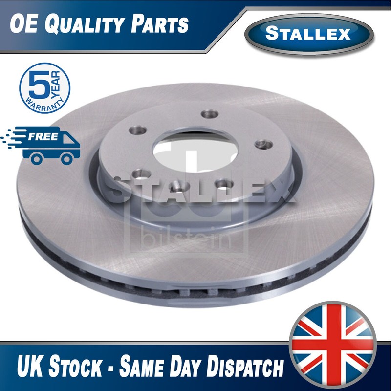 Fits Vauxhall Astra 2009-2015 Zafira 2011-2018 Brake Discs Front Stallex