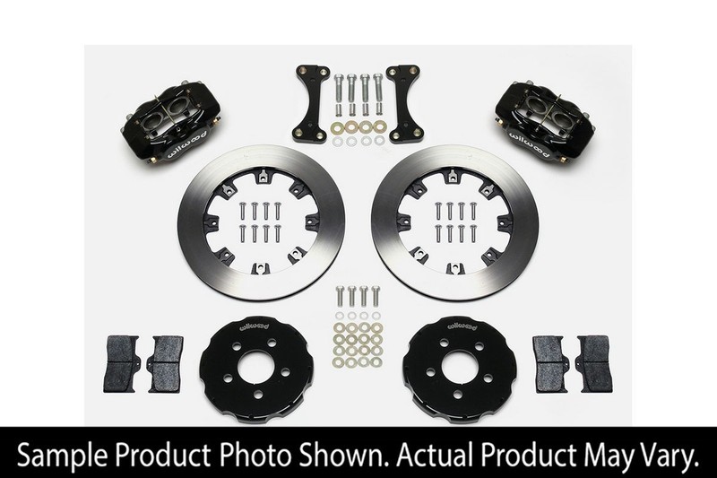 Wilwood Dynalite 4 Piston Black Front 12.19 Big Brake Kit for Neon SRT-4 03-04