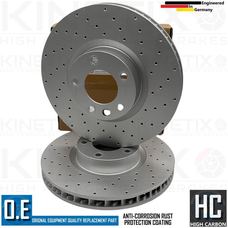 FOR PORSCHE CAYENNE 4.2 S V8 DIESEL FRONT REAR BRAKE DISCS PADS 360mm 330mm gallery