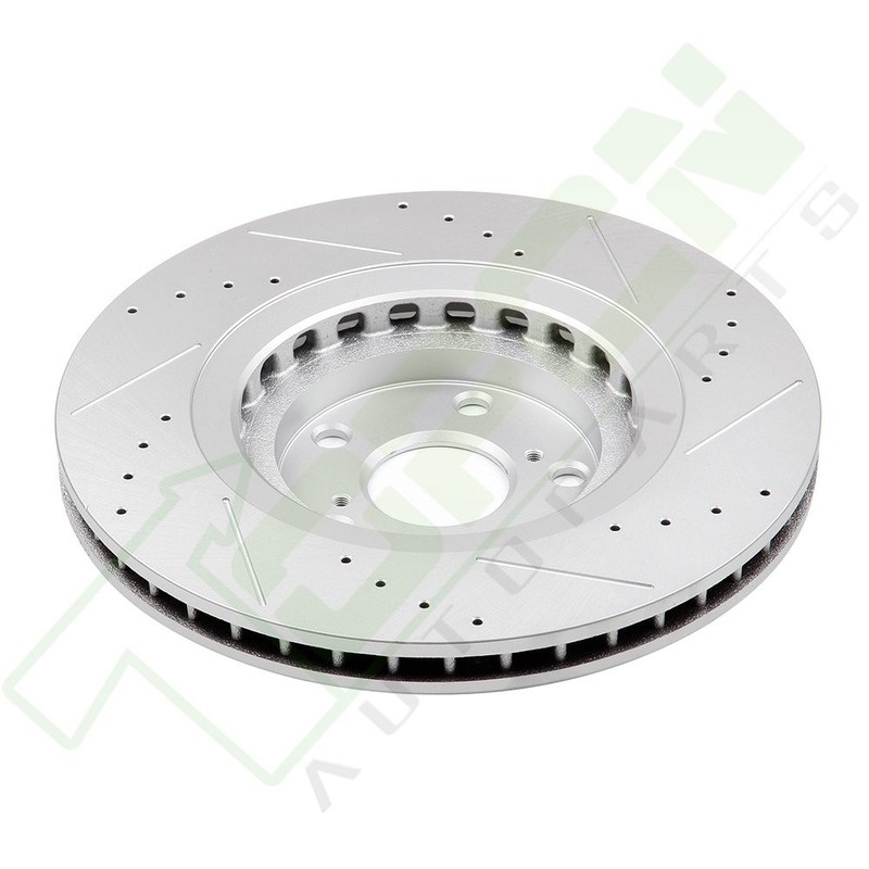 4 pcs Front Rear Brake Discs Rotors For Toyota Highlander 2014-2016 Vented Solid gallery