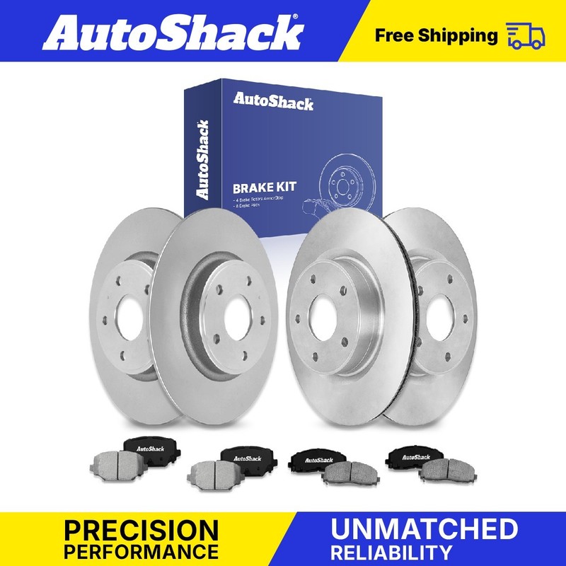 Front Rear Brake Rotors Ceramic Pads for Dodge, Grand Caravan 2012-2020