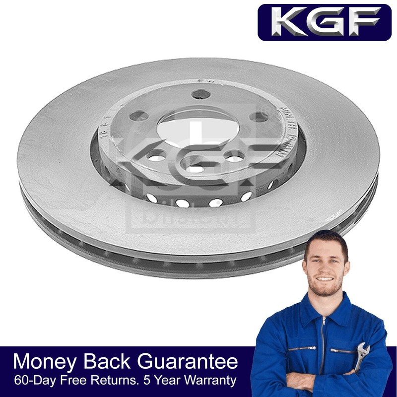 KGF Front Brake Discs Fits MG ZT 2001-2005 MG ZT 2002-2005 Rover 75 1999-2005