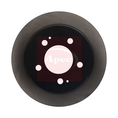 2x Apec Red Rear Brake Discs 299mm Fits Ssangyong Actyon Actyon Sports Kyron
