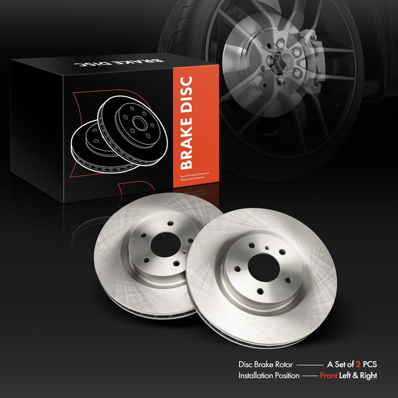2x Disc Brake Rotor for INFINITI G35 03-04 Nissan 350Z 03-08 Front Left & Right gallery