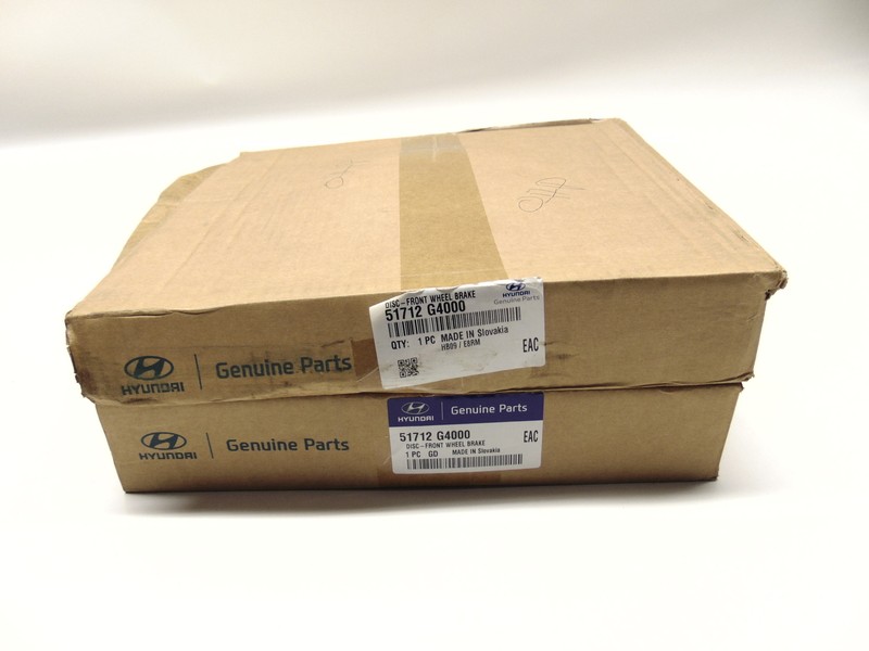 Genuine Hyundai i30 III Kia Ceed III 18> 1.0 1.4 1.5 1.6 CRDI 288mm Brake Discs