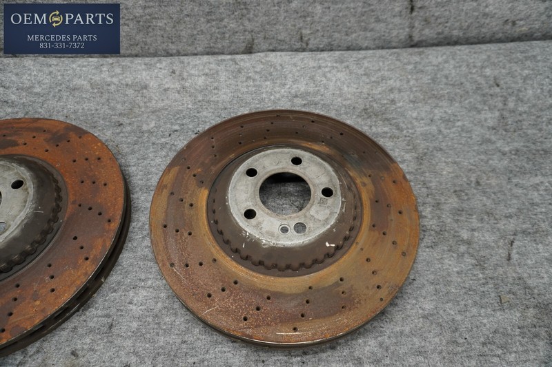 ✔ FRONT BRAKE DISC ROTOR SET MERCEDES W213 E53 CLS53 AMG OEM gallery