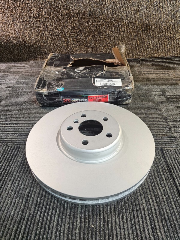DFC 604-31134D – GeoSpec® Front Driver Side Brake Rotor For 2019-25 BMW 3-Series