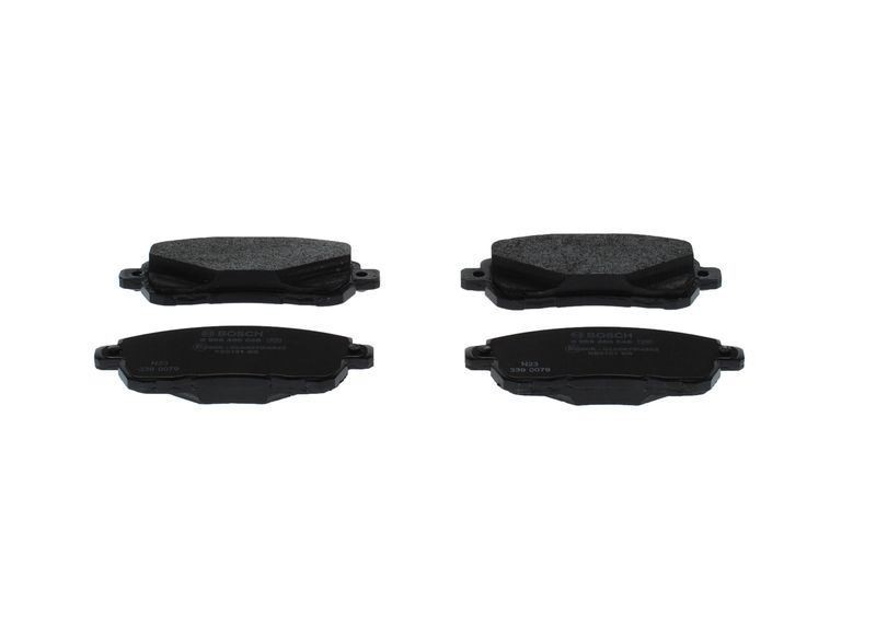 BOSCH 2x Front Brake Disc Oiled Vented + Brake Pads Service Kit Fits Ford Ka+ gallery