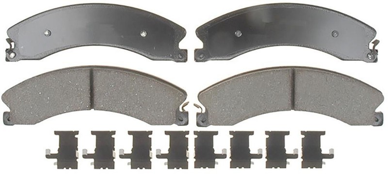 ACDelco Disc Brake Pads and Rotors Kit Front Rear For 09-17 GMC Savana 3500 gallery