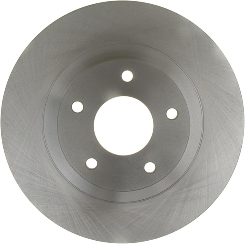 Robust Silver 18A1451A Disc Brake Rotor - Noise Reduction & Airflow Maximization gallery