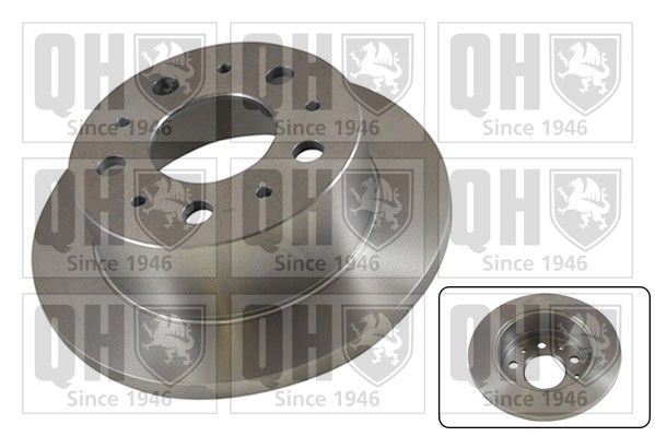 2x Brake Discs Pair Solid fits CITROEN RELAY 244 2.8D Rear 02 to 06 8140.43S Set gallery