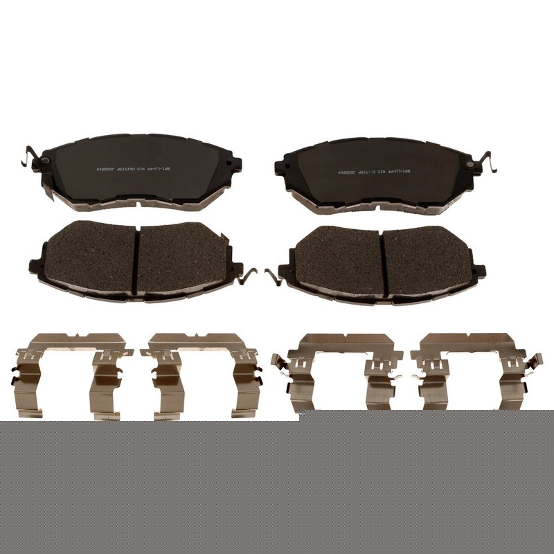 NEW OE Front & Rear Ceramic Brake Pads Kit For 2010-2014 Subaru Outback 3.6L