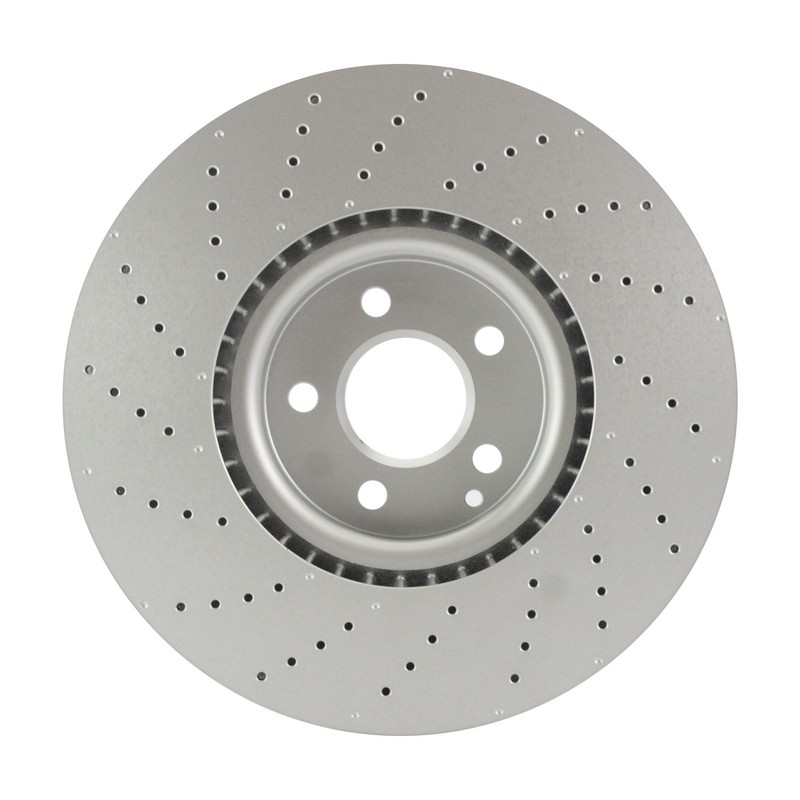 Hella 360mm Front Coated Drilled Disc Brake Rotor For Mercedes R231 SL550 gallery