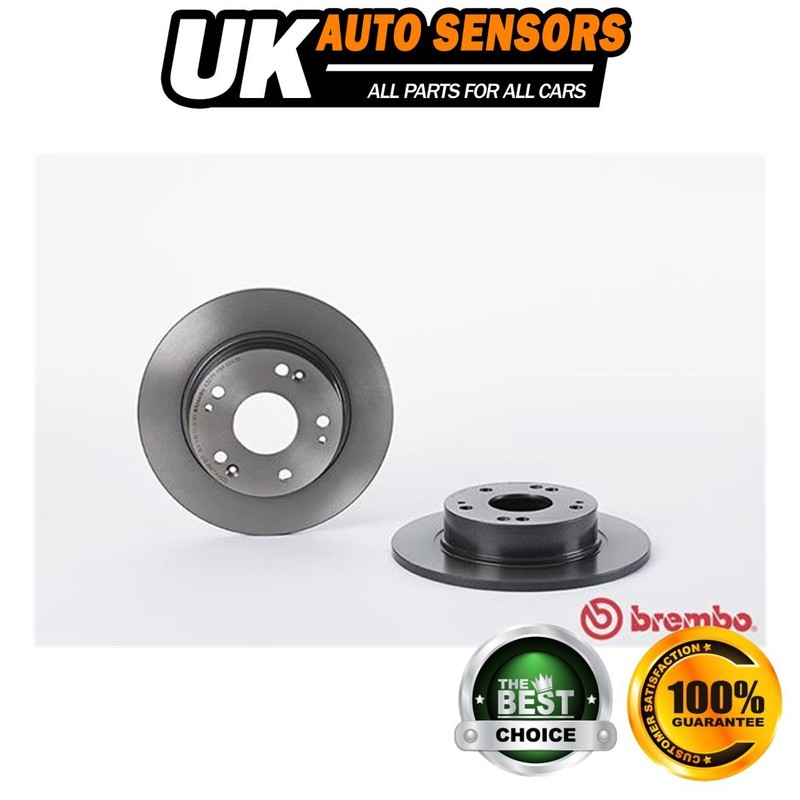 Fits Honda Accord 2002-2008 2.0 2.2 TDi 2.4 3.0 Brake Discs Rear AST