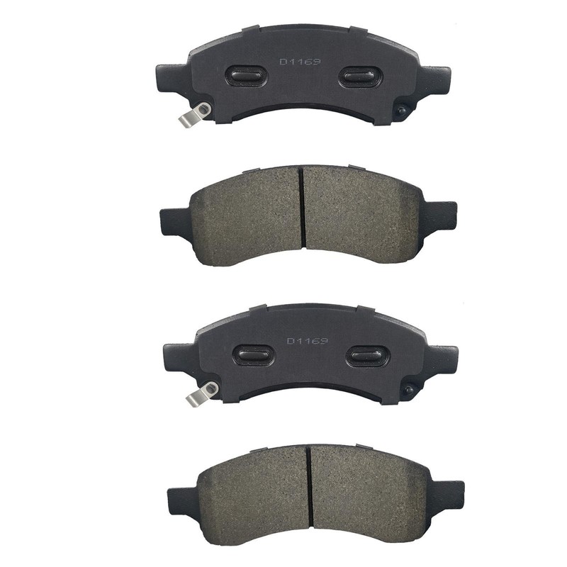 Front Disc Brake Rotors + Brake Pads For Buick Enclave GMC Acadia gallery