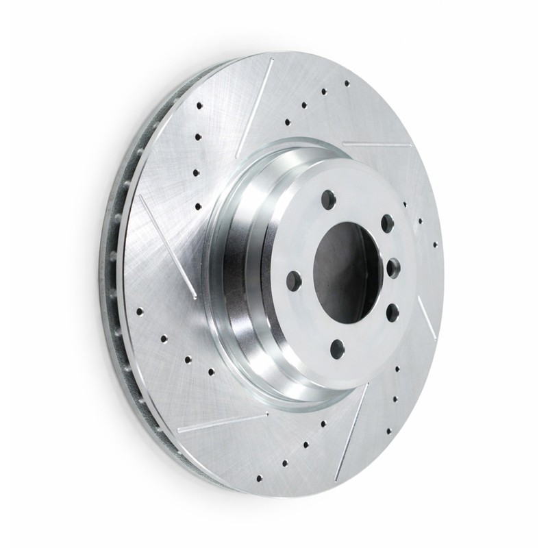 Front Drilled Slotted Disc Brake Rotors For BMW X1 2013-2015 & 335is 2011-2013 gallery