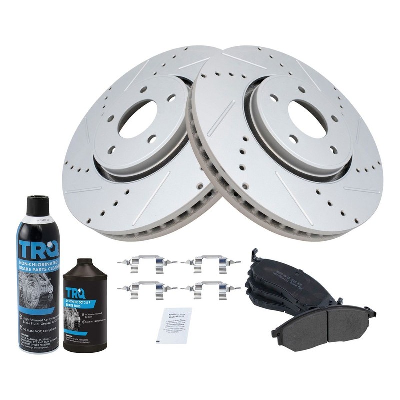 Front Brake Pad & Rotor Kit Fits 05-14 INFINITI