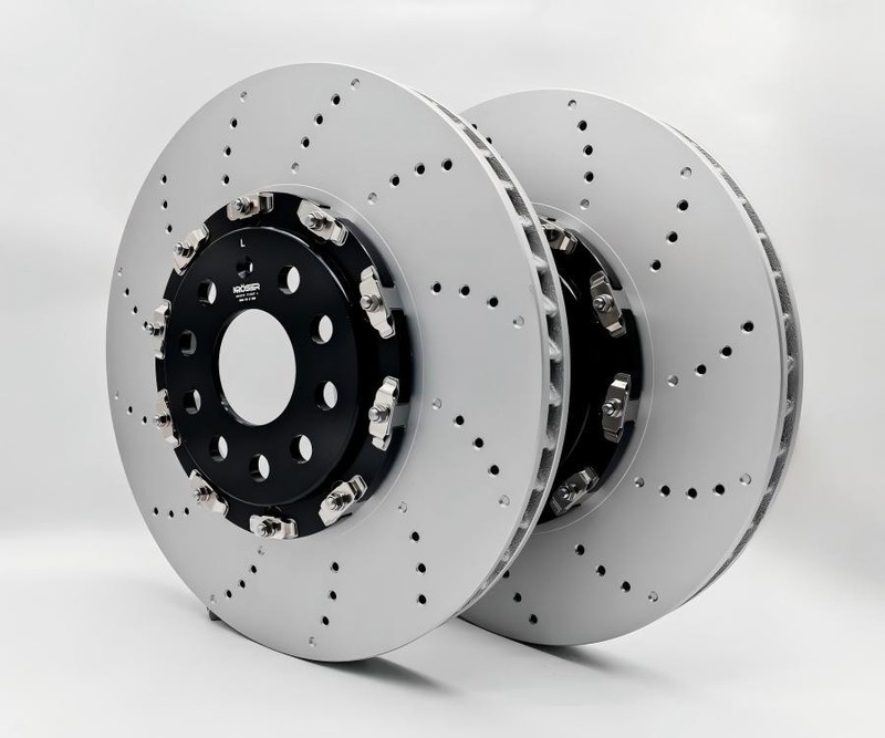 Floating Front Brake Rotor For AUDI A3 Q3 S3 VW CC GOLF PASSAT GTI JET AT TIgu gallery